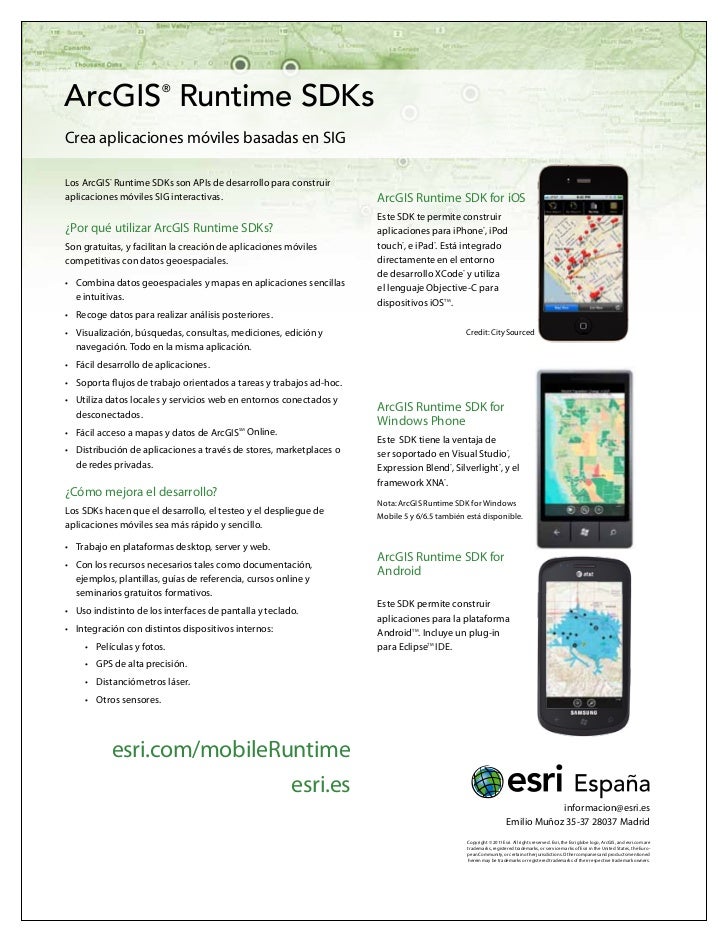 arcgis mobile sdk